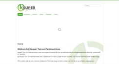 Desktop Screenshot of keuper-tuinenpark.nl